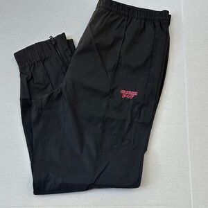 NEW Guess Black Joggers with Red Logo SZ L